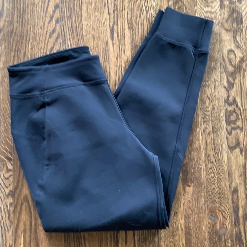 Lululemon black joggers size 12
